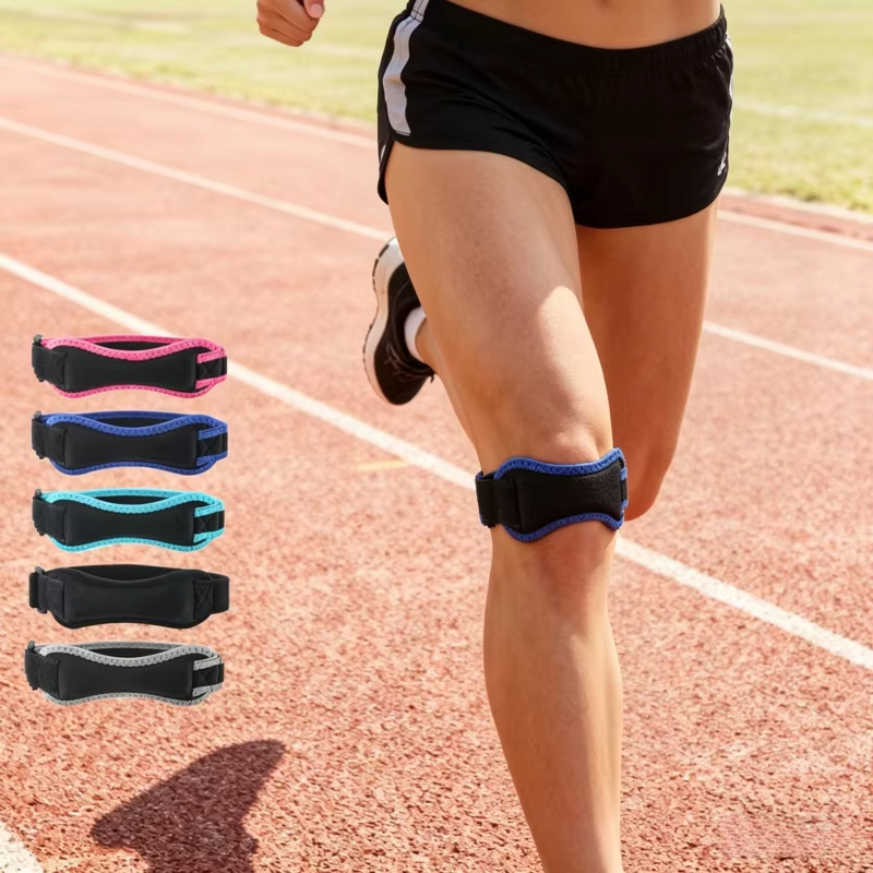 Knee Sleeve Pair - Knee Patellar Tendon Knee Support Strap