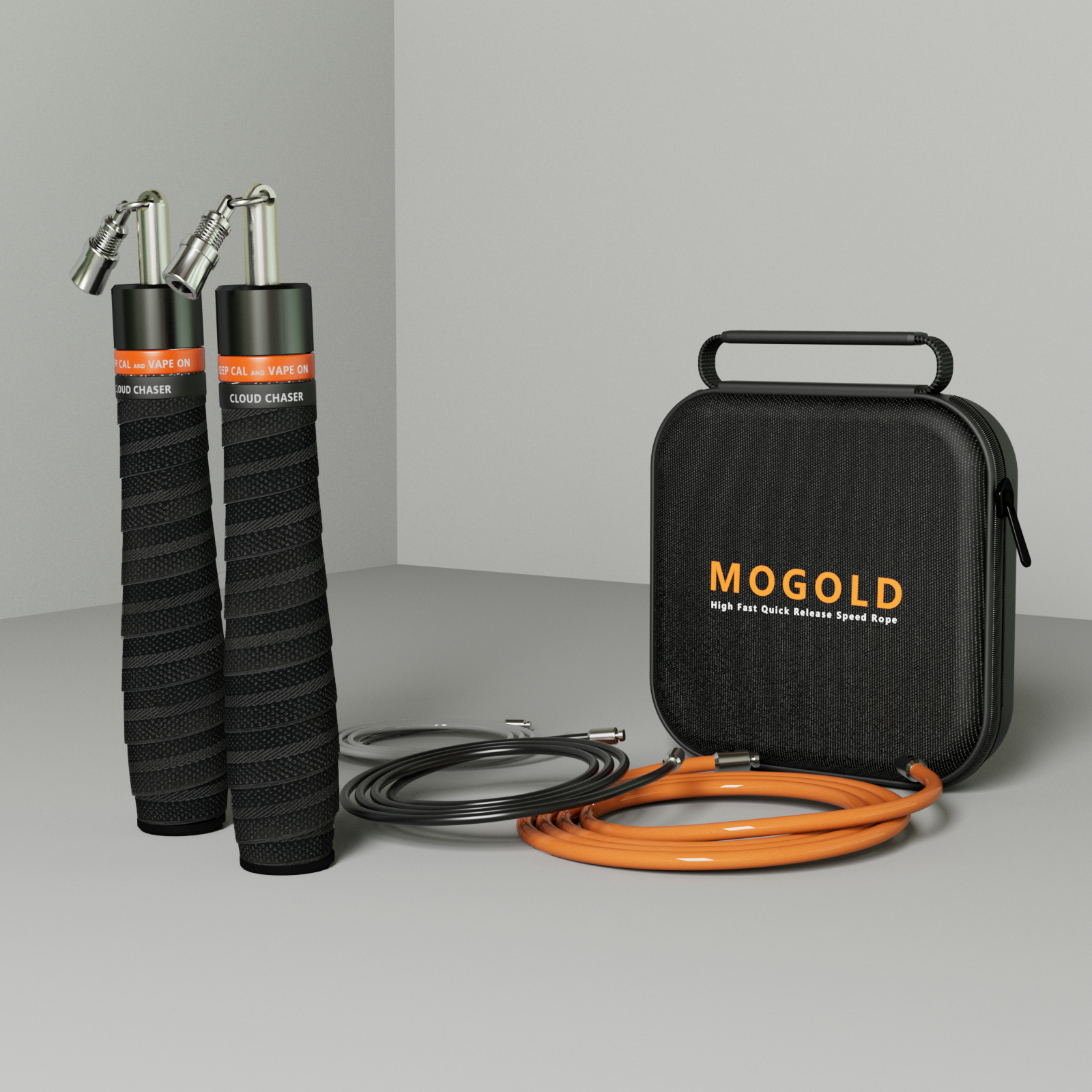 MOGOLD Weight Three Rope Jump  - Crossfit No Equipment ulasan dan harga