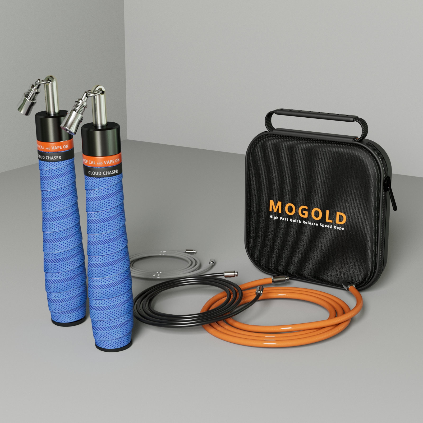 MOGOLD Weight Three Rope Jump  - Crossfit No Equipment ulasan dan harga