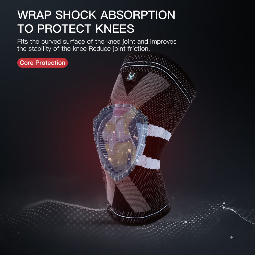 VILICO Sports Knee Pads, shock - Knee Sleeve Pair ulasan dan harga