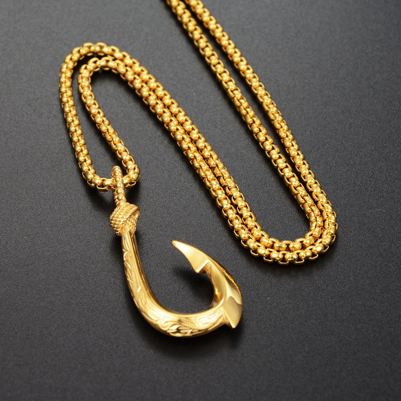 Maui Magic Fish Hook Necklace  - Battle Rope Anchor ulasan dan harga