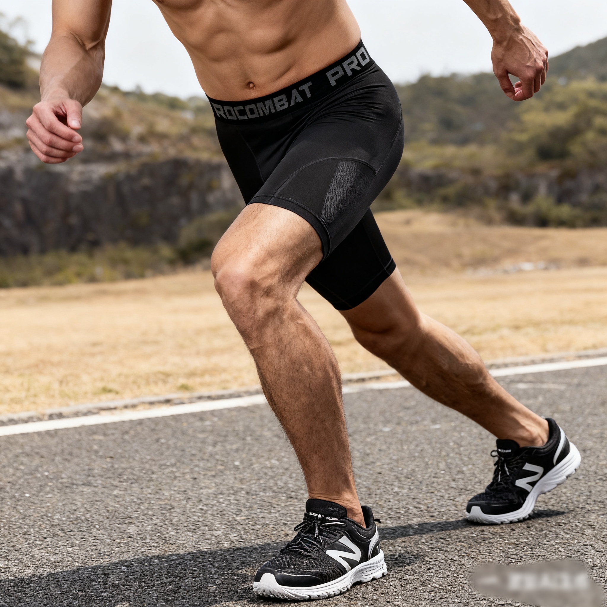 Men Running Leggings Quick Dry - Crossfit Ga ulasan dan harga