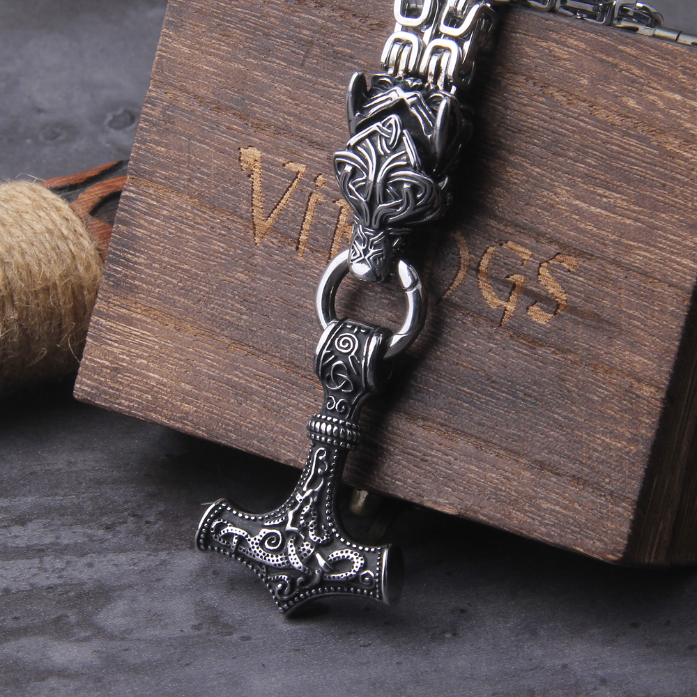 Never Fade Men Celtic Wolf Nec - Battle Rope Anchor ulasan dan harga